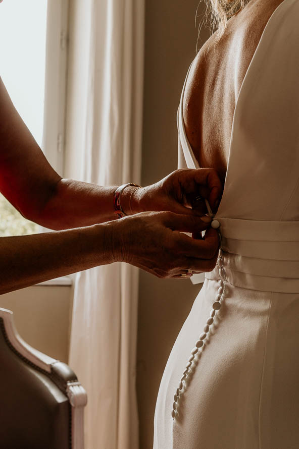 Préparatifs mariage la Guiraude